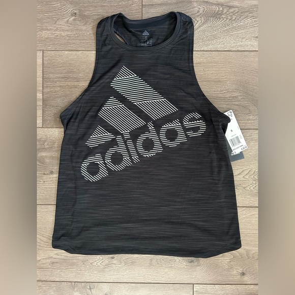 NWT Adidas Black BOS Logo Tank Women’s Size Small - Picture 1 of 5